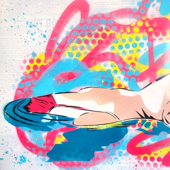 Art By Dakota Dean 11x14 Print "New Bestie" - Picture 2 of 7